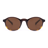 Ochelari de soare retro rotunzi maro Teresa